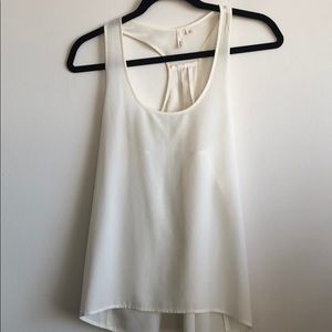 Franchise racer back tank